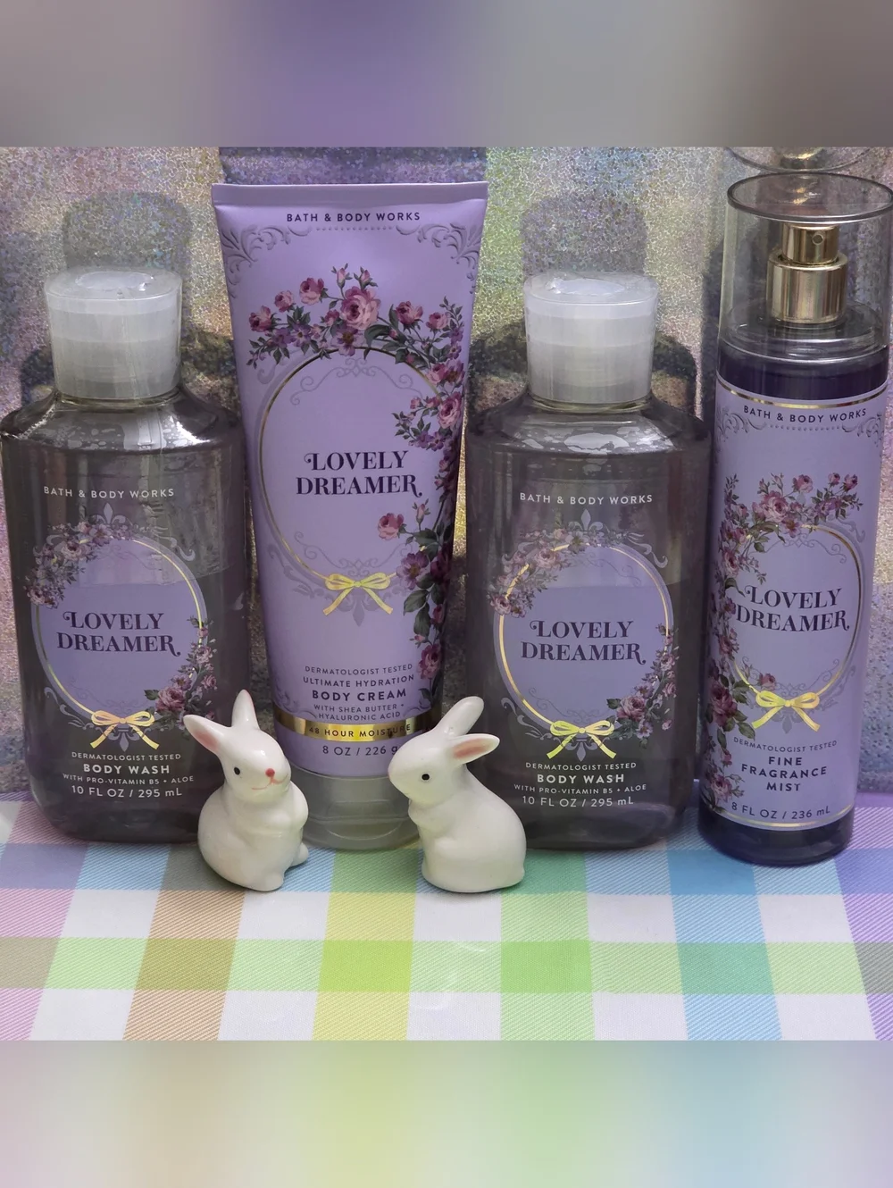 Bath & Body Works Lovely Dreamer 4 Piece Body Care Set NEW Rare